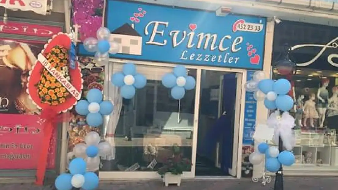 Evimce Lezzetler sade bir törenle açıldı