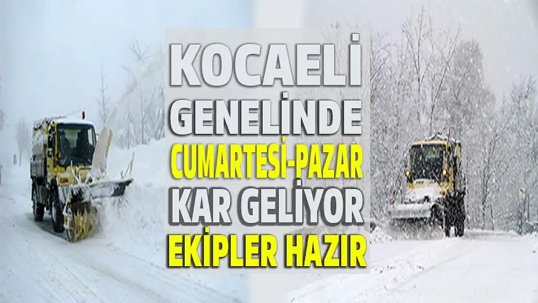 Meteoroloji Genel Müdürlüğü üst üste uyardı KAR geliyor