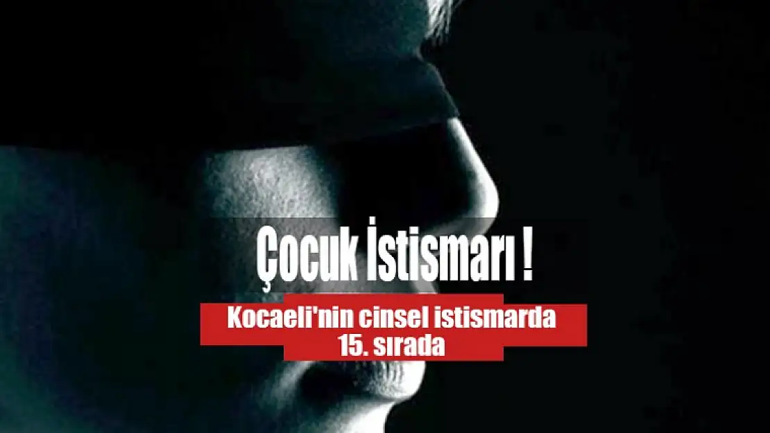 Kocaeli'nin cinsel istismarda 15. sırada