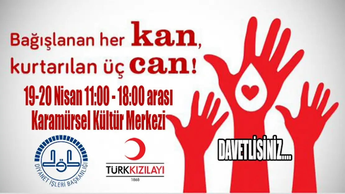 Karamürsel'de Kan Bağışı Kampanyası