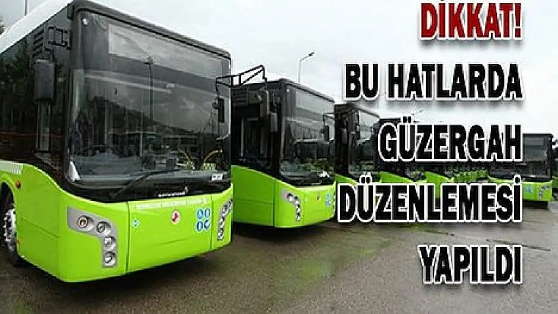 Dikkat: Umuttepe'de otobüslerinin  yeri değişti