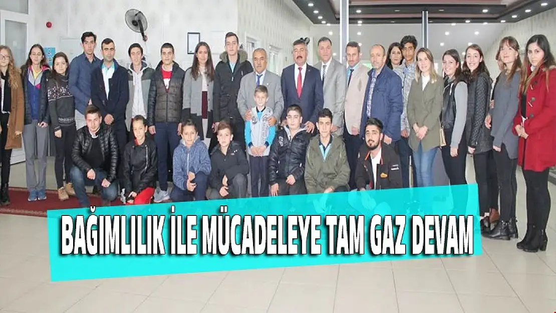 Karamürsel'de bağımlılık ile mücadele tam gaz devam ediyor