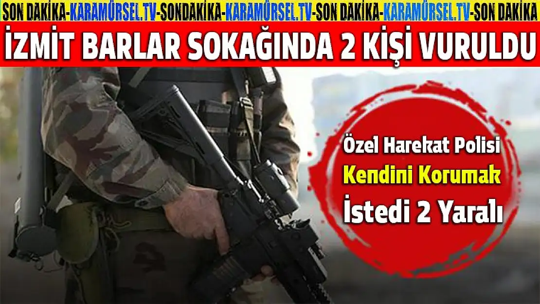 Barlar sokağında kavga 2 kişi vuruldu