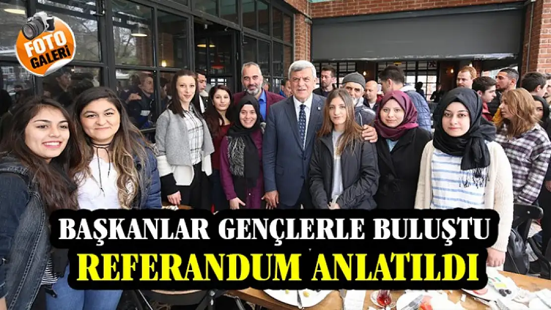 Başkanlar Gençlerle Buluştu