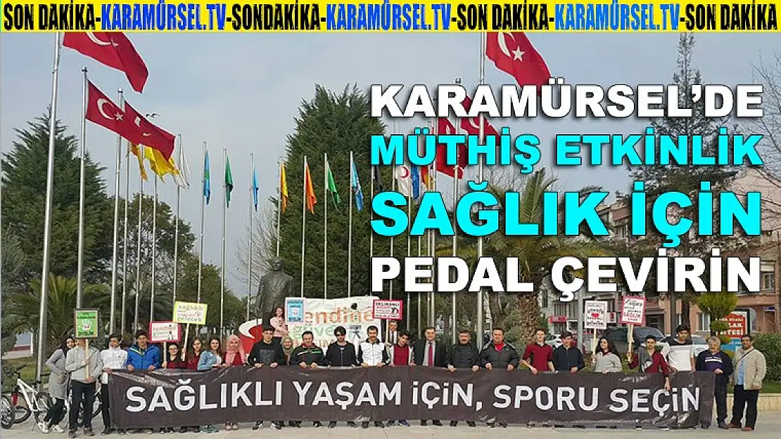 Sağlık için pedal çevirin