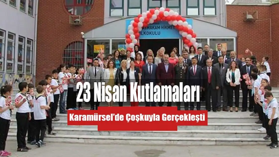 Karamürsel'de 23 Nisan Kutlamaları