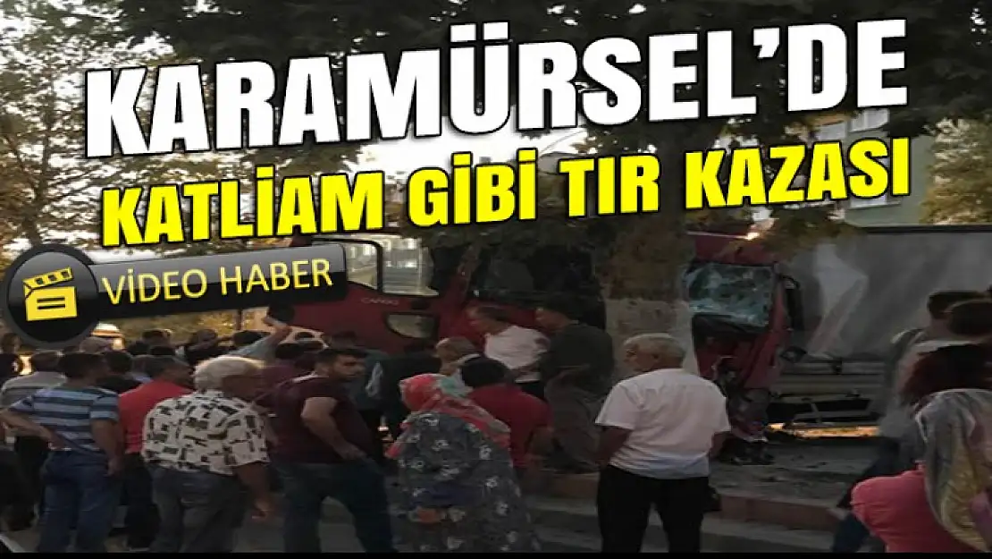 Karamürsel'de Katliam gibi trafik kazası