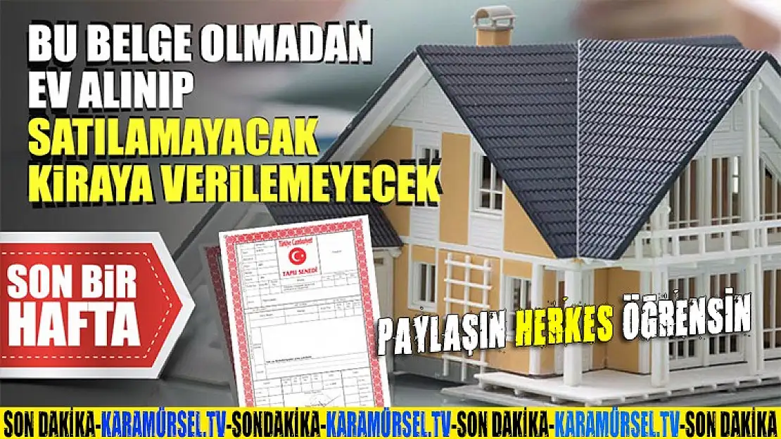 Çok önemli ev sahipleri dikkat! EKB için 2 Mayıs son gün!