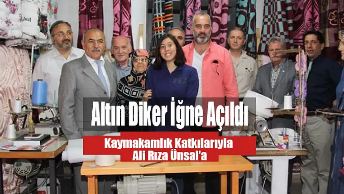 Altın Diker iğne Karamürsel'de Açıldı