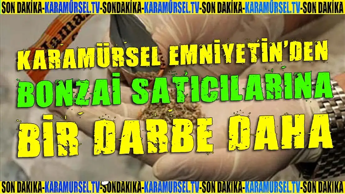 Karamürsel Emniyeti Uyuşturucuya adeta savaş açtı