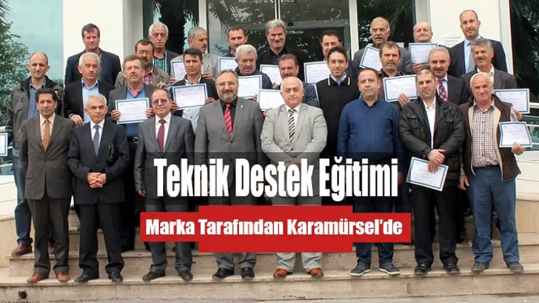 Karamürsel'de Teknik Destek Eğitimi