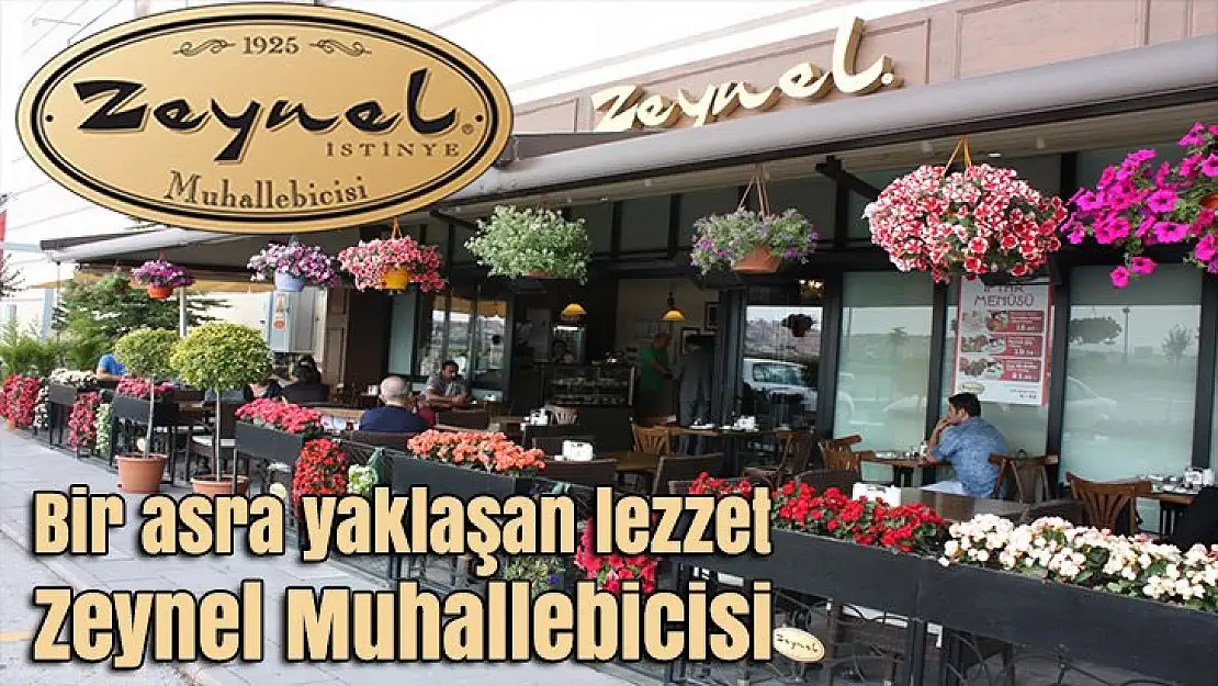 Bir asra yaklaşan lezzet Zeynel Muhallebicisi