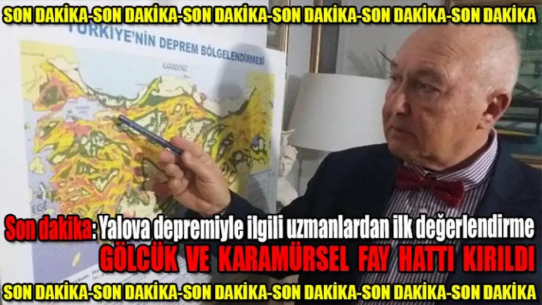 Son dakika: Yalova depremiyle ilgili uzmanlardan ilk değerlendirme