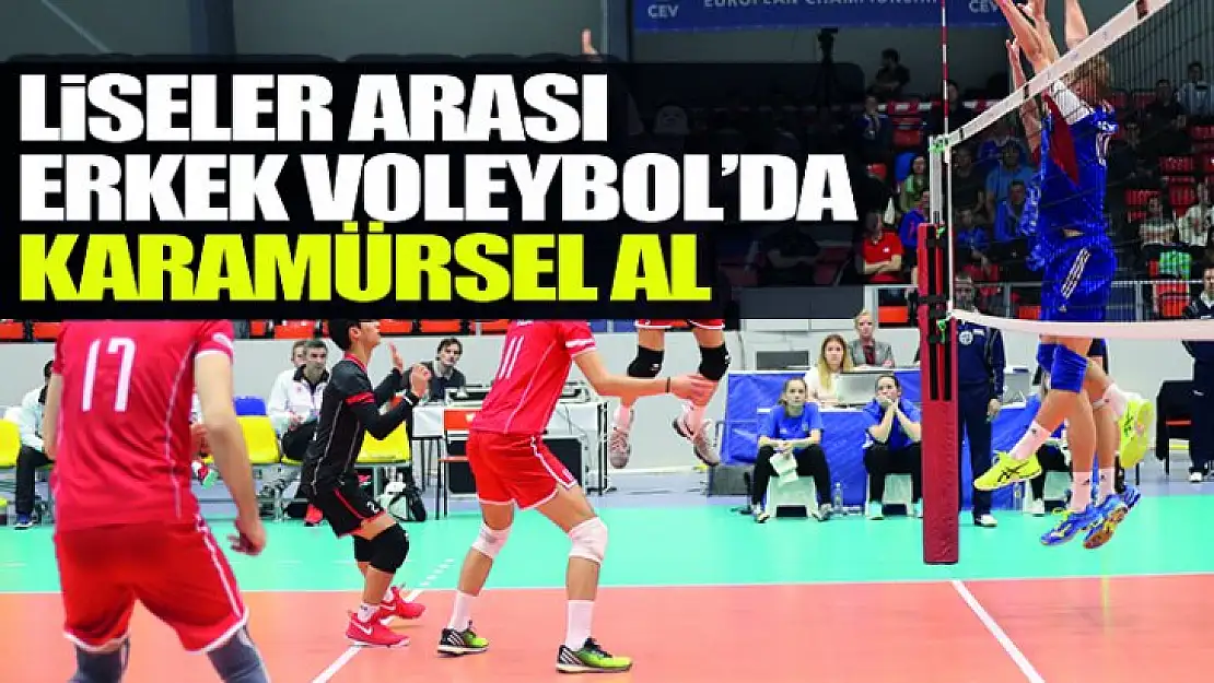 Liseler voleybolda Karamürsel Al ilk 3 için oynuyor