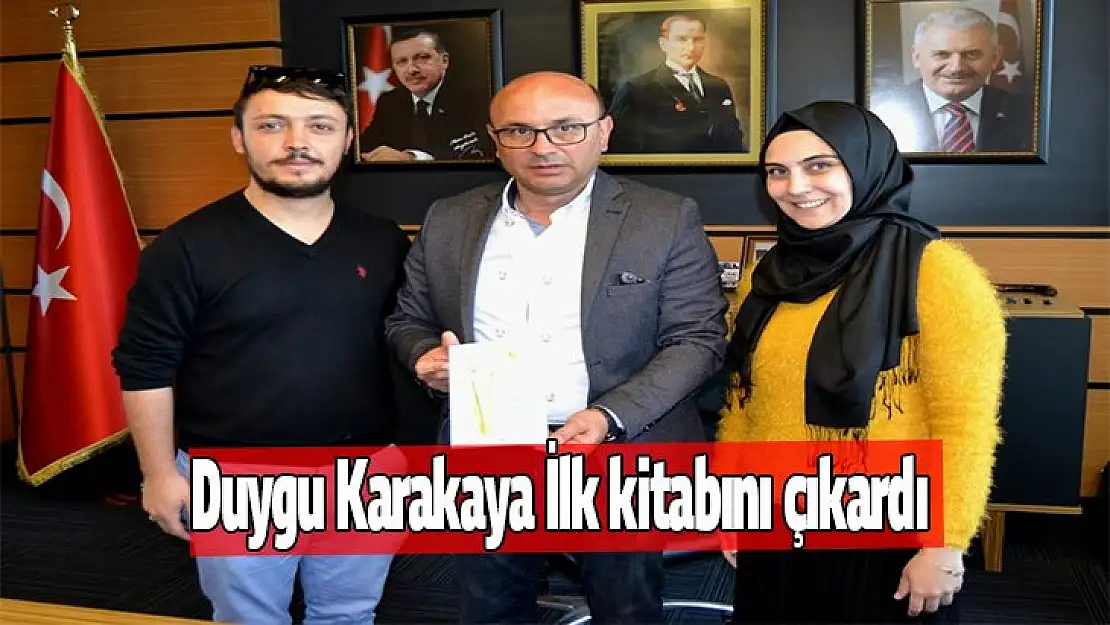 Duygu Karakaya, ilk kitabını çıkardı