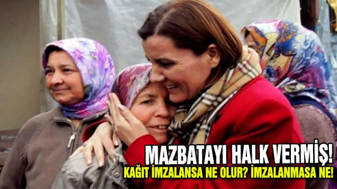 Hürriyet halktan mazbatasını almış gerisi boş