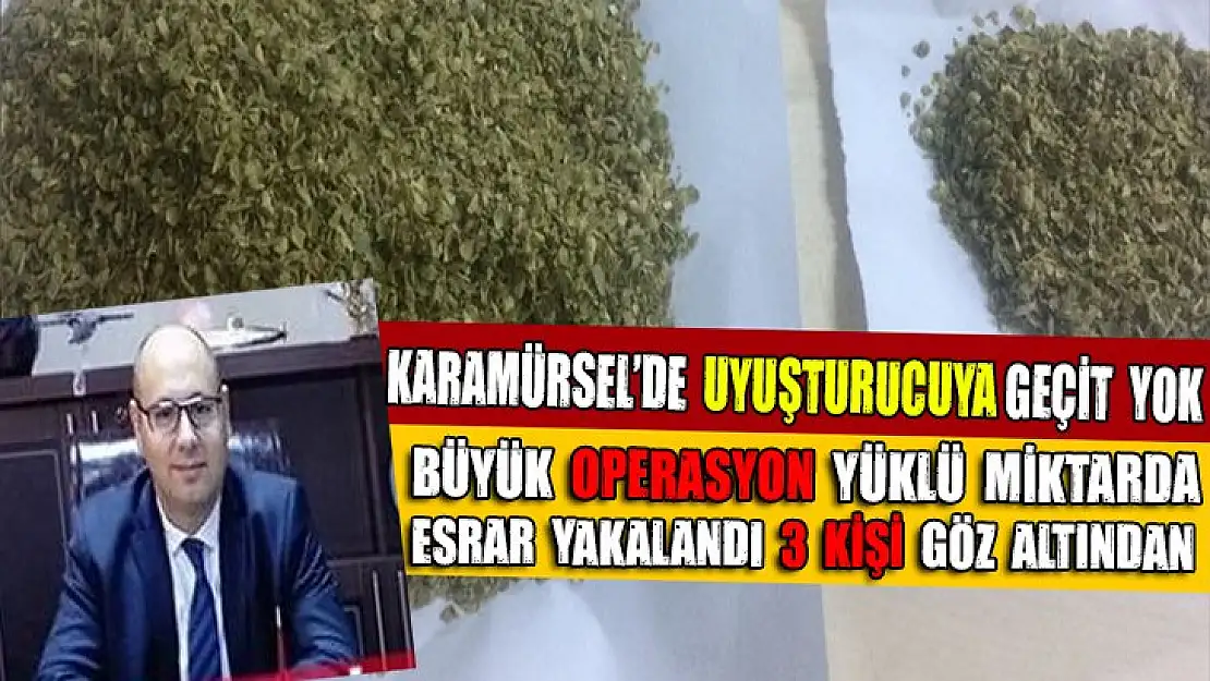 Karamürsel Emniyetten uyuşturucu satıcılarına büyük darbe