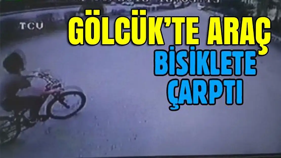 Otomobil sürücüsü bisikletli çocuğa çarptı!