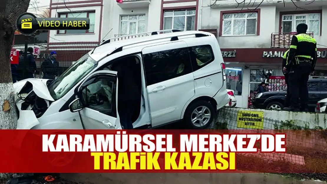 Karamürsel Çarşıda Trafik Kazası