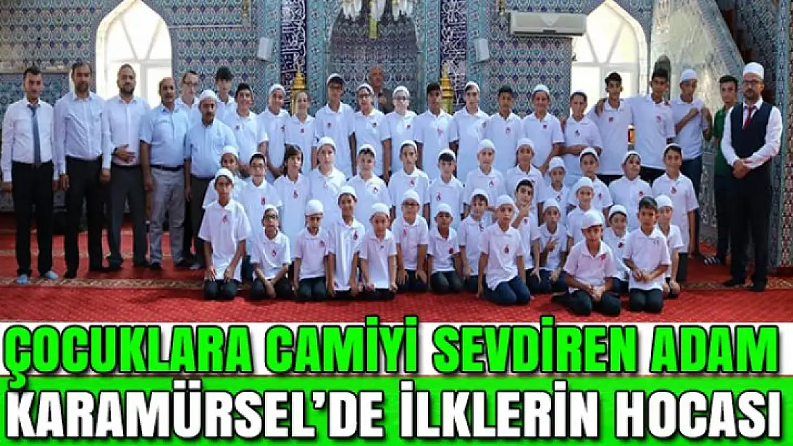 Karamürsel'de ilklere imza atan imam