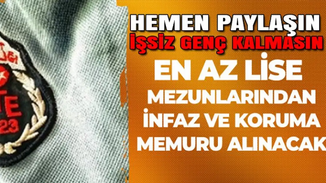 Hemen paylaşın işsiz genç kalmasın