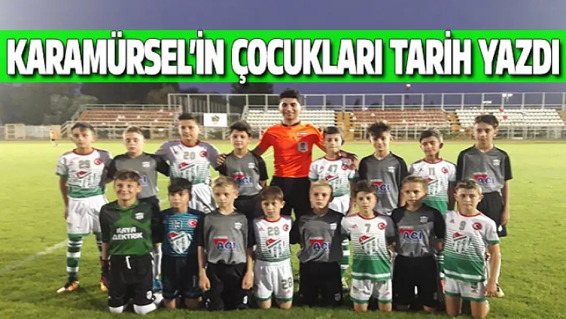 Karamürsel'in çocukları tarih yazdı