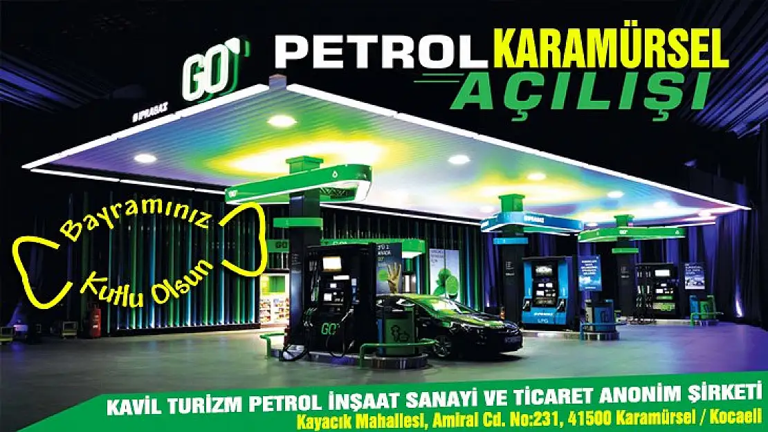 Karamürsel'de Go Petrol açılıyor