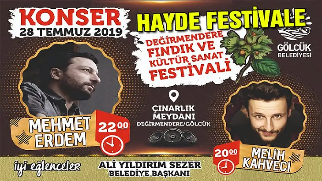 Değirmendere'de festival zamanı