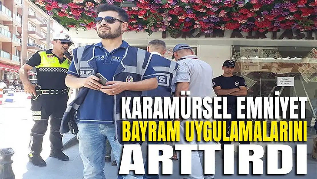 Karamürsel Emniyet kuş uçurmuyor!