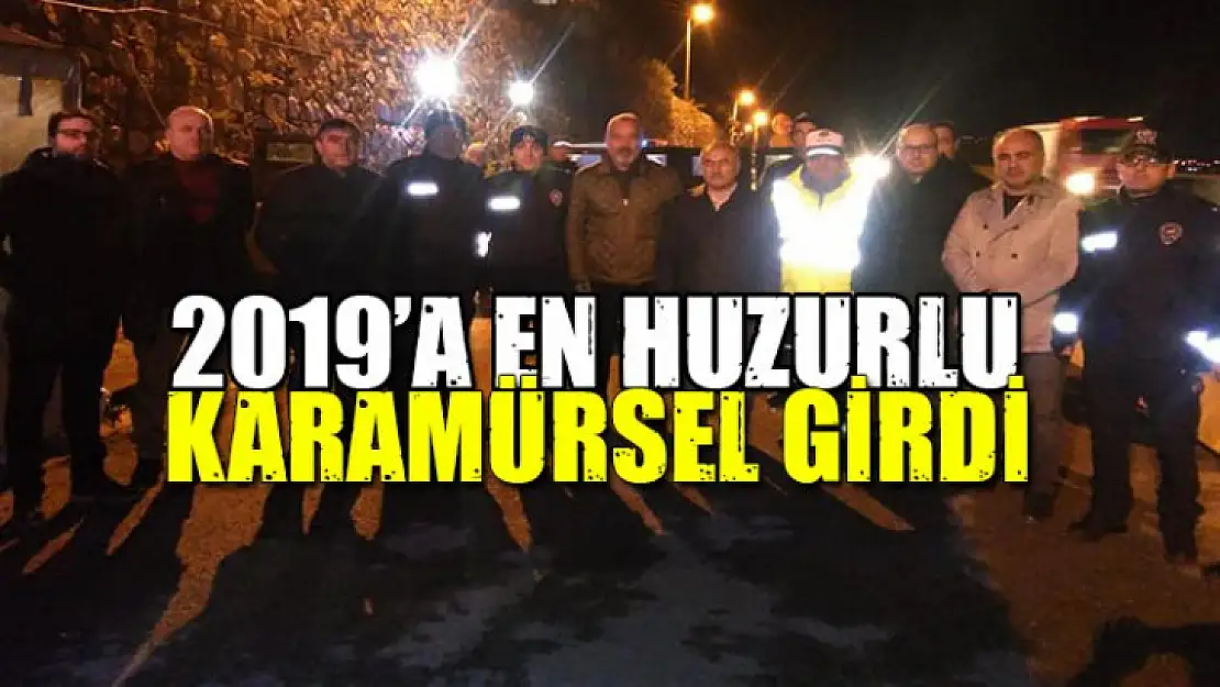 Yeni yıla en huzurlu Karamürsel girdi