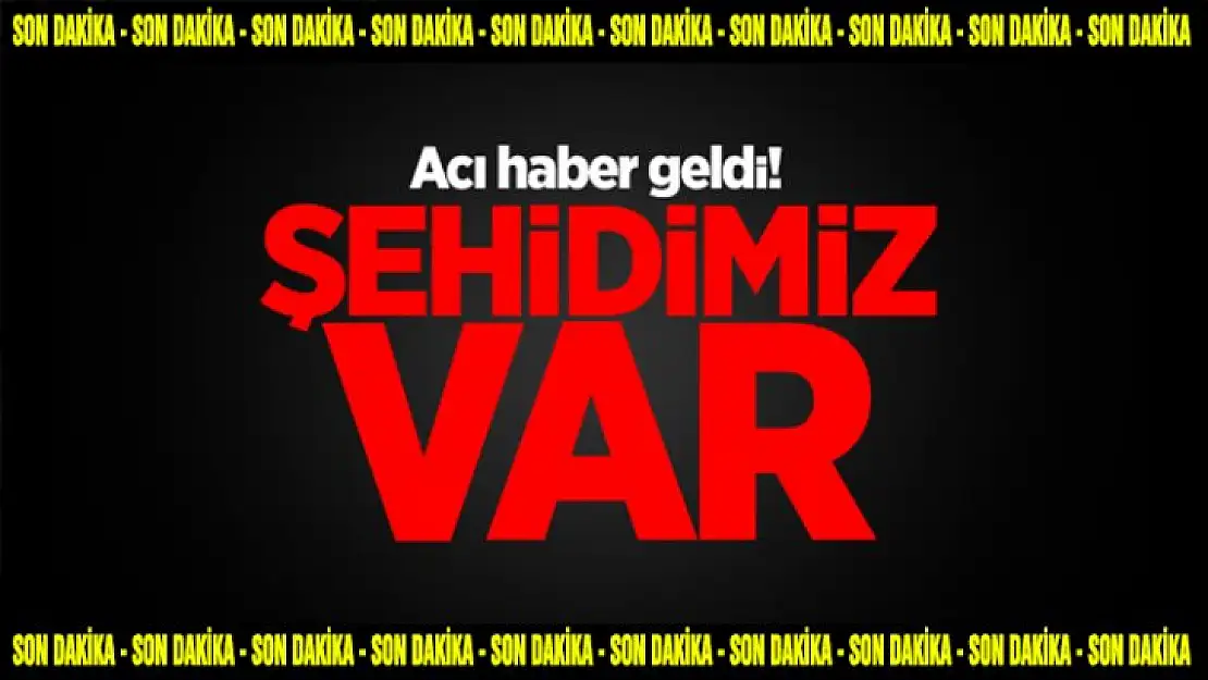 Şehidimiz var! Diyarbakır'dan acı haber geldi!