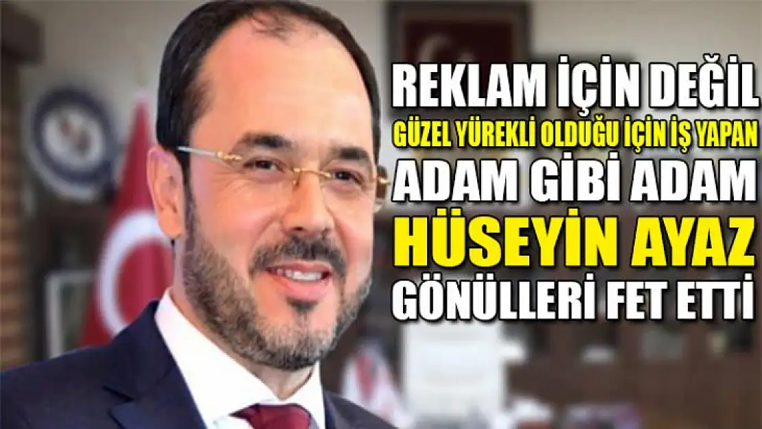 Hüsyin Ayaz, Karamürsel'de gönülleri fet etti