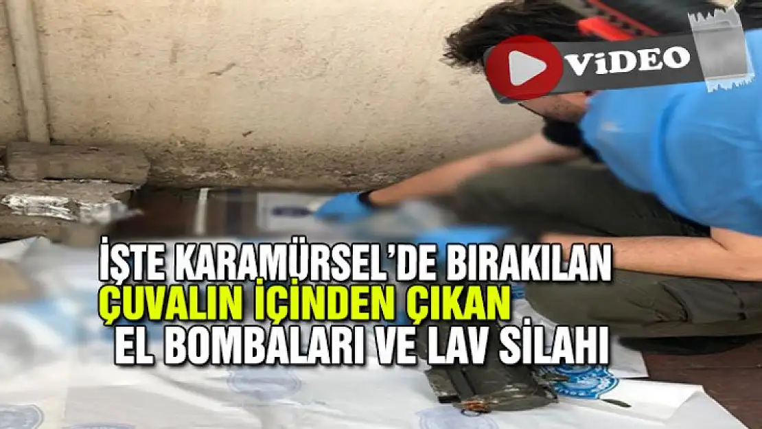 El bombaları ve lav silahı MKE yapımı çıktı, polis her yerde arıyor!