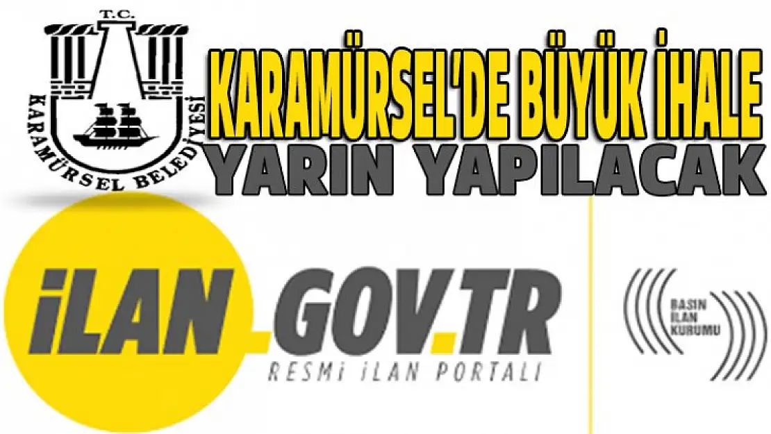 Büyük ihale yarın