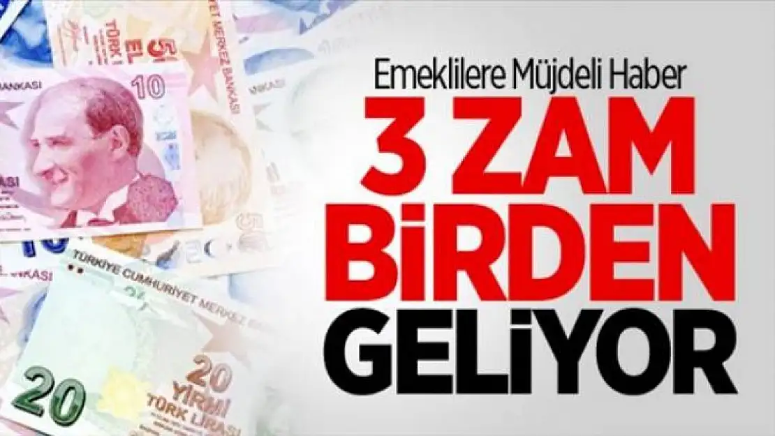 Emekliye 2019'da 3 müjde birden