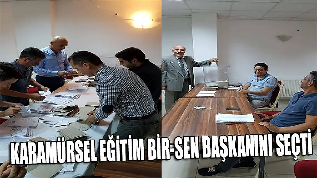 EĞİTİM BİR-SEN BAŞKANINI SEÇTİ