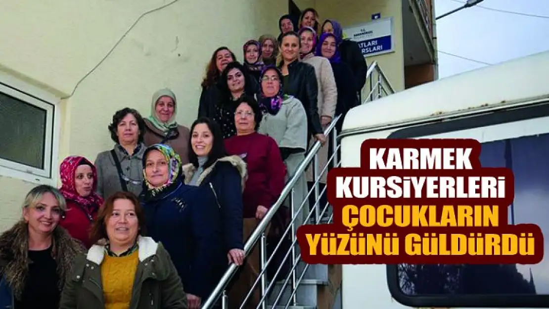 Karmek Kursiyerlerinden Gülümseten Proje