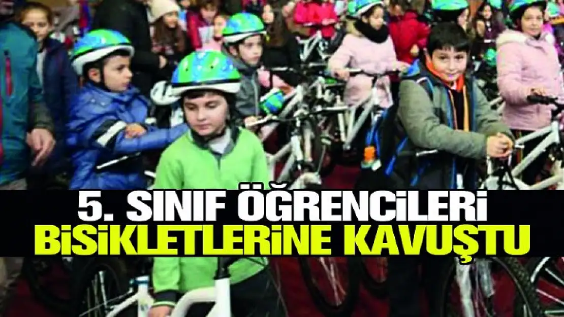 Karamürsel'de 650 Öğrenciye Bisiklet Dağıtıldı