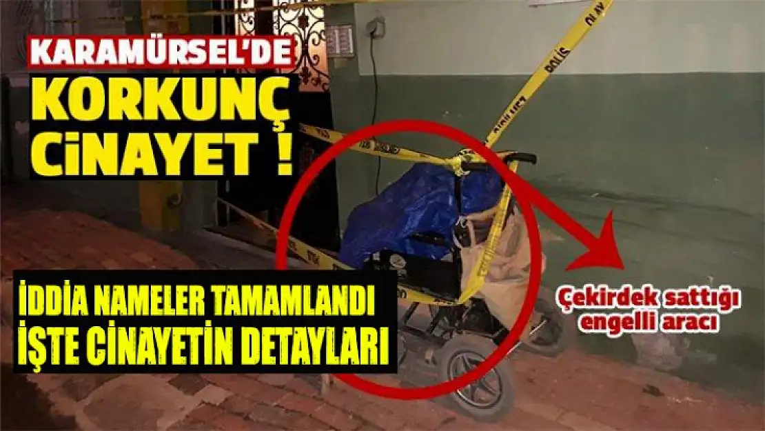 Çekirdekçi cinayetinin iddianamesi tamamlandı