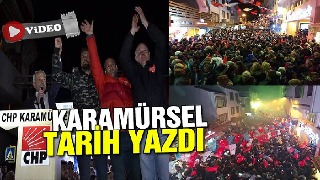 Karamürsel CHP Karamürsel'de tarih yazdı