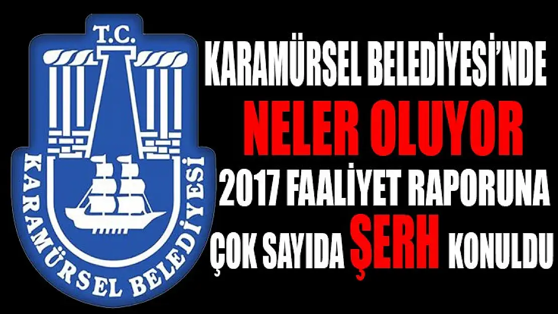 Karamürsel Belediyesi'nde neler oluyor?