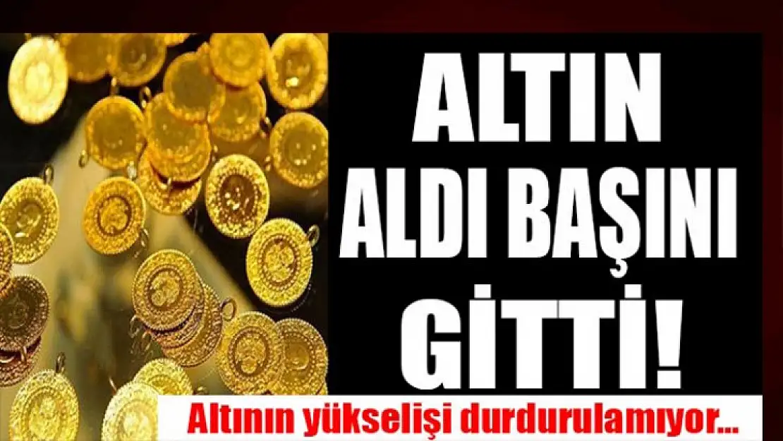 Aldı başını gitti! Gram altın durdurulamıyor!