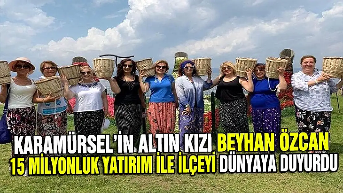 Karamürselli Beyhan Özcan 15 milyon TL yatırımla öyle bir şey yaptı ki