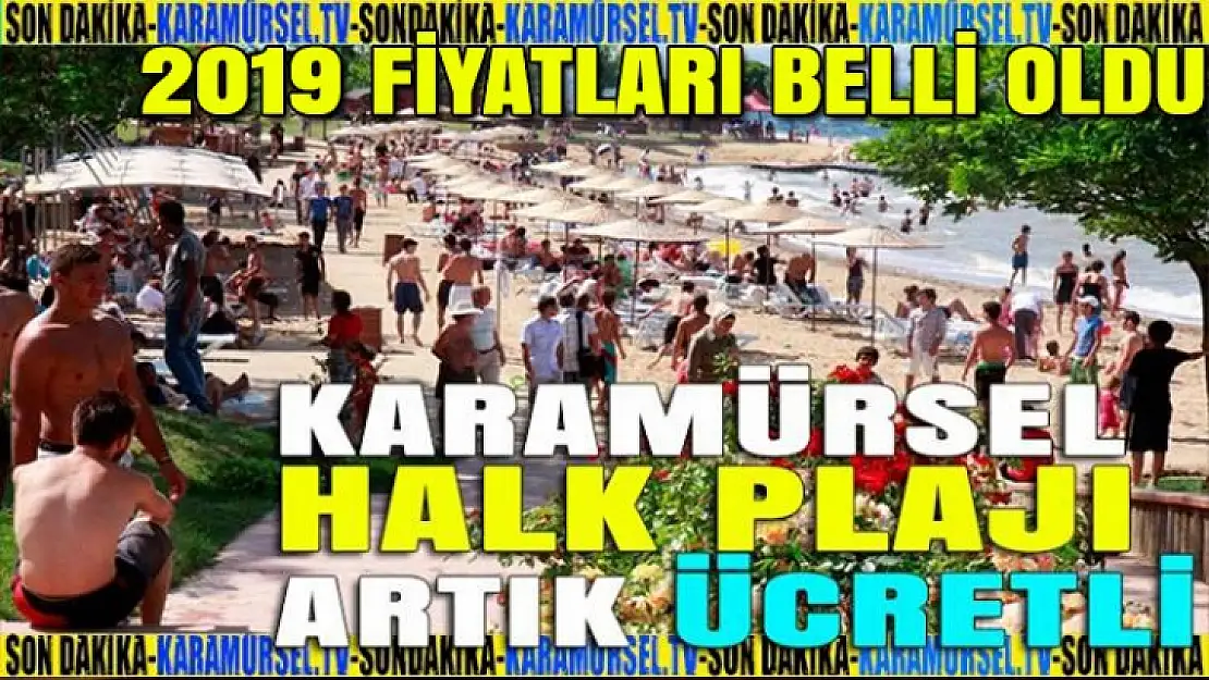 Pırıl pırıl plajlar deniz sezonuna hazır. İşte yeni fiyatlar