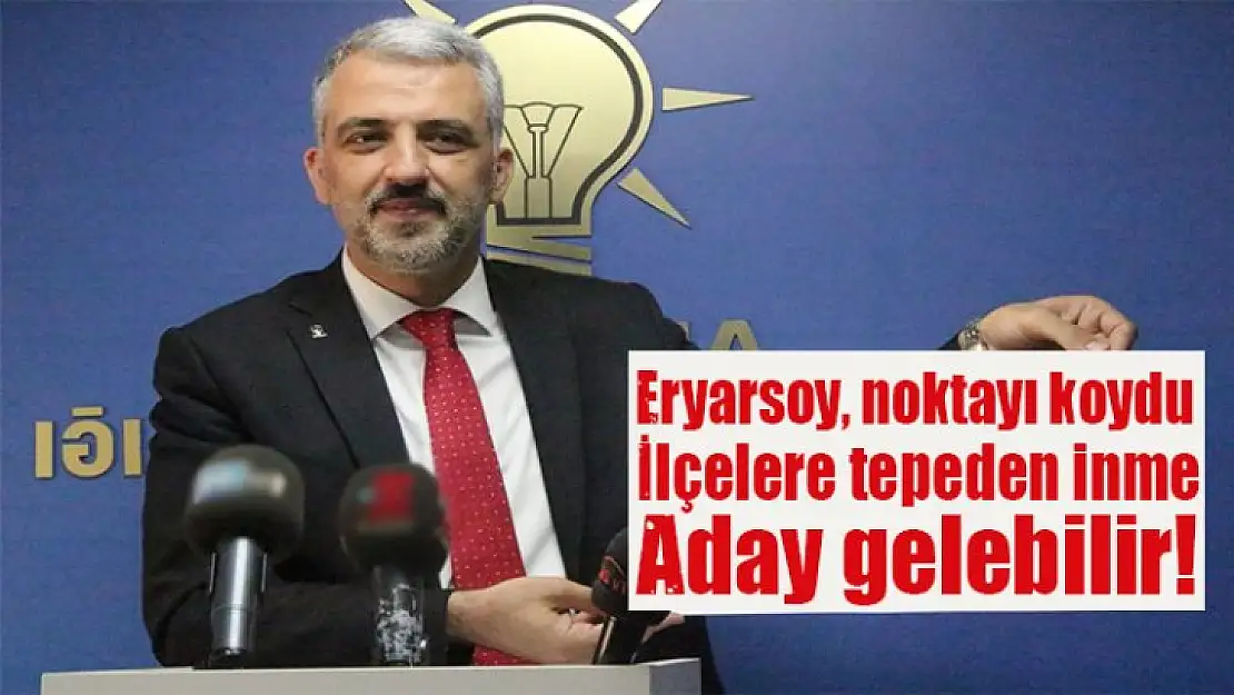 Ak Parti il başkanı belediye başkanları için son noktayı koydu!