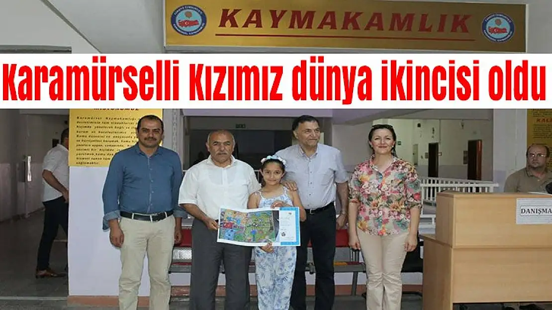 Karamürselli kızımız dünya 2. oldu