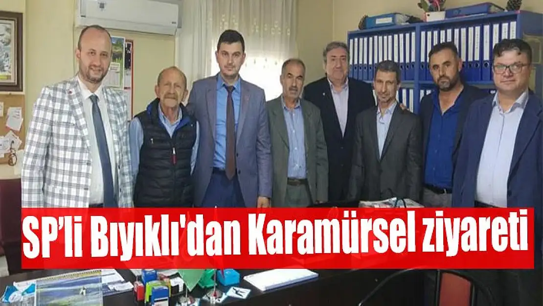 SP'li Bıyıklı'dan Karamürsel ziyareti