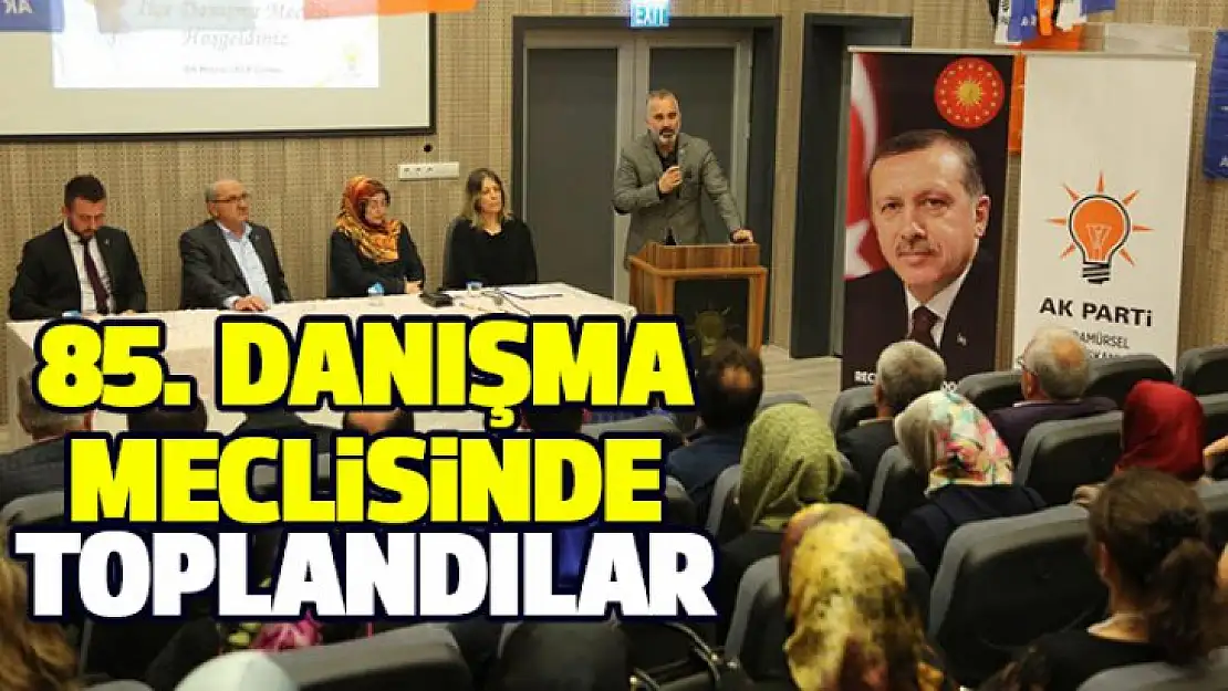 Ak Partililer 85. Danışma Meclisinde Toplandılar