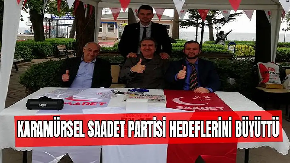 Karaürsel Saadet Partisi'nde hummalı çalışma