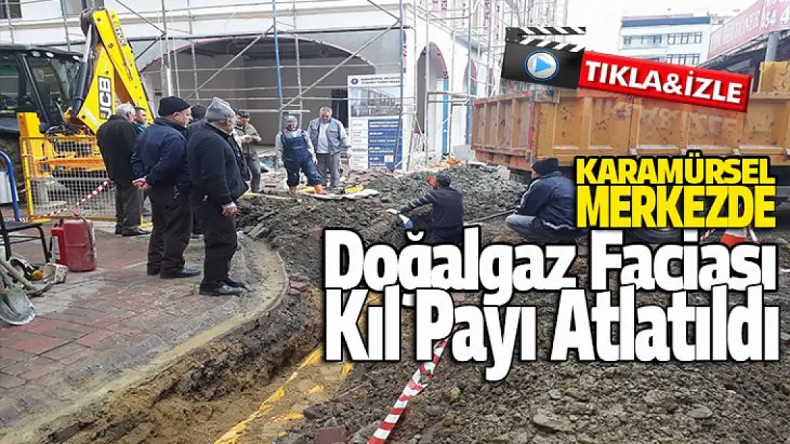 Doğalgaz faciası kıl payı atlatıldı